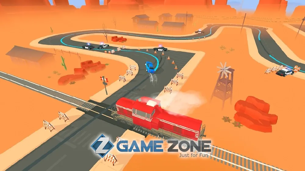 صورة من لعبة Line Race Police Pursuit [Mod Money/Adfree]