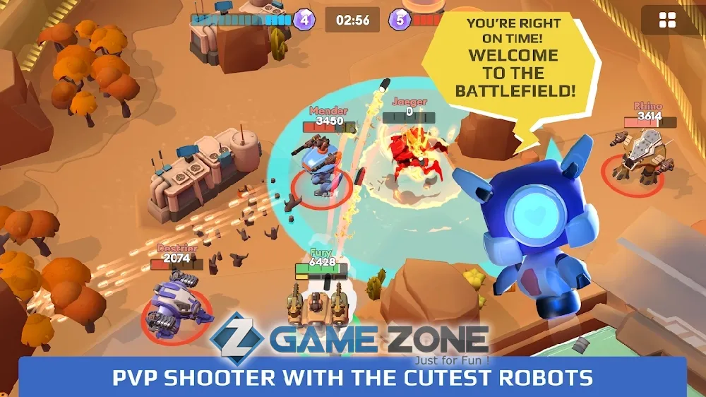 صورة من لعبة Little Big Robots Mech Battle