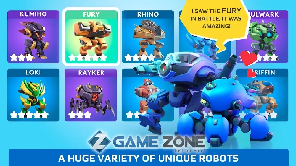 صورة من لعبة Little Big Robots Mech Battle