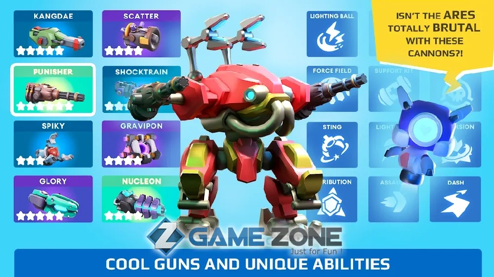 صورة من لعبة Little Big Robots Mech Battle