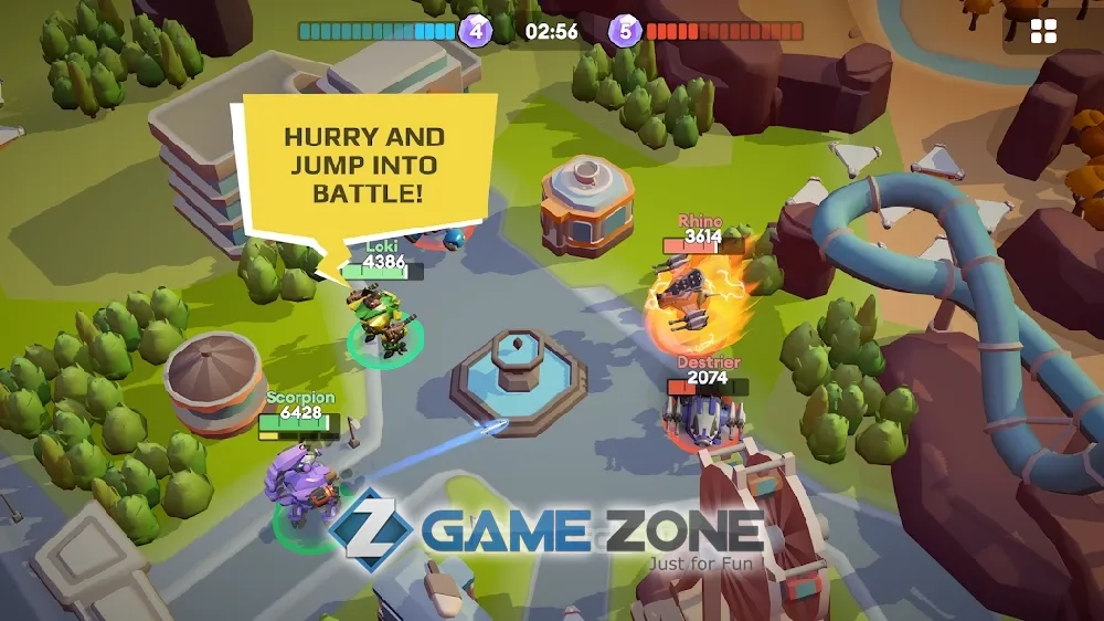 صورة من لعبة Little Big Robots Mech Battle
