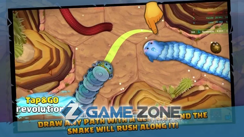 صورة من لعبة Little Big Snake