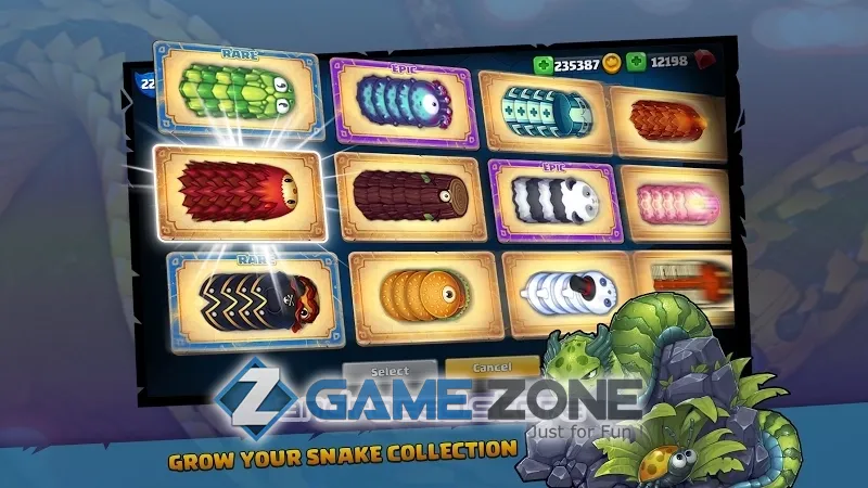صورة من لعبة Little Big Snake