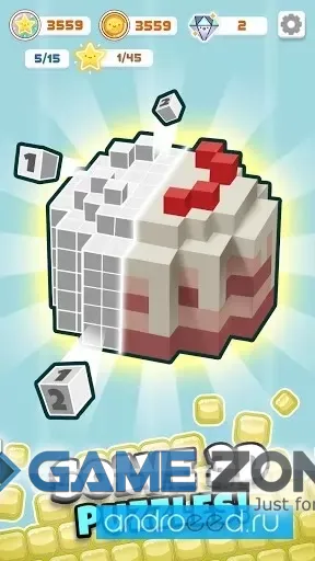 صورة من لعبة Logic Cube 3D Nonogram Puzzle [Adfree/Mod Menu]