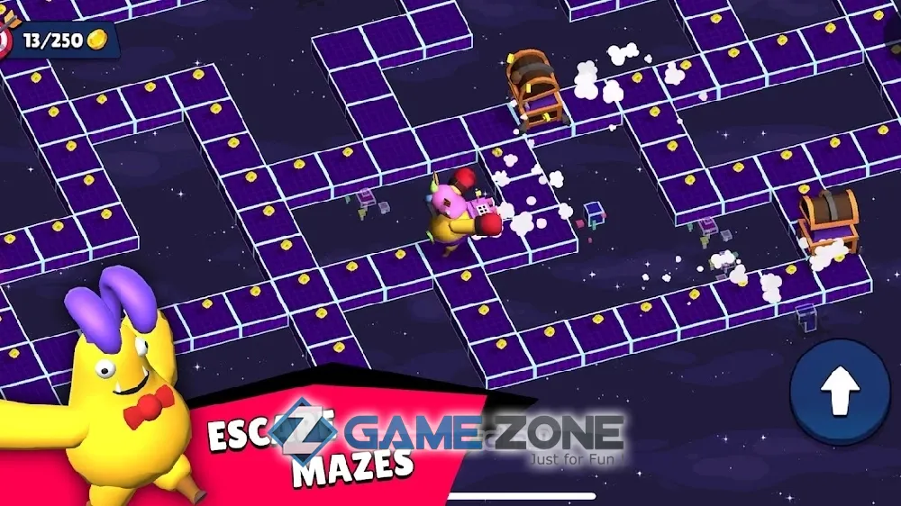 صورة من لعبة Loopy Mazes:3D Pac Maze Hopper
