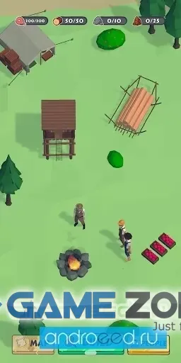 صورة من لعبة Lost Island Idle RPG Survival