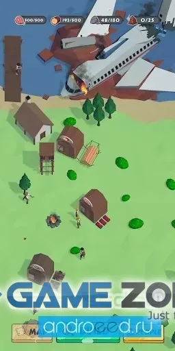 صورة من لعبة Lost Island Idle RPG Survival
