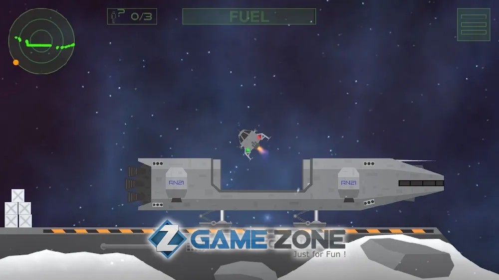صورة من لعبة Lunar Rescue Mission Pro