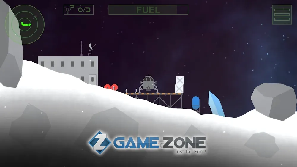صورة من لعبة Lunar Rescue Mission Pro
