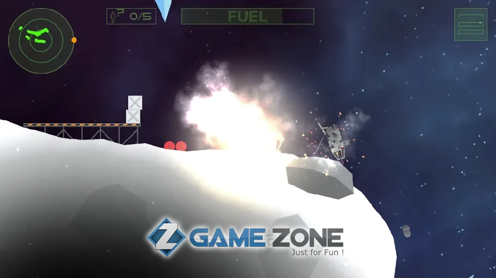 صورة من لعبة Lunar Rescue Mission Pro