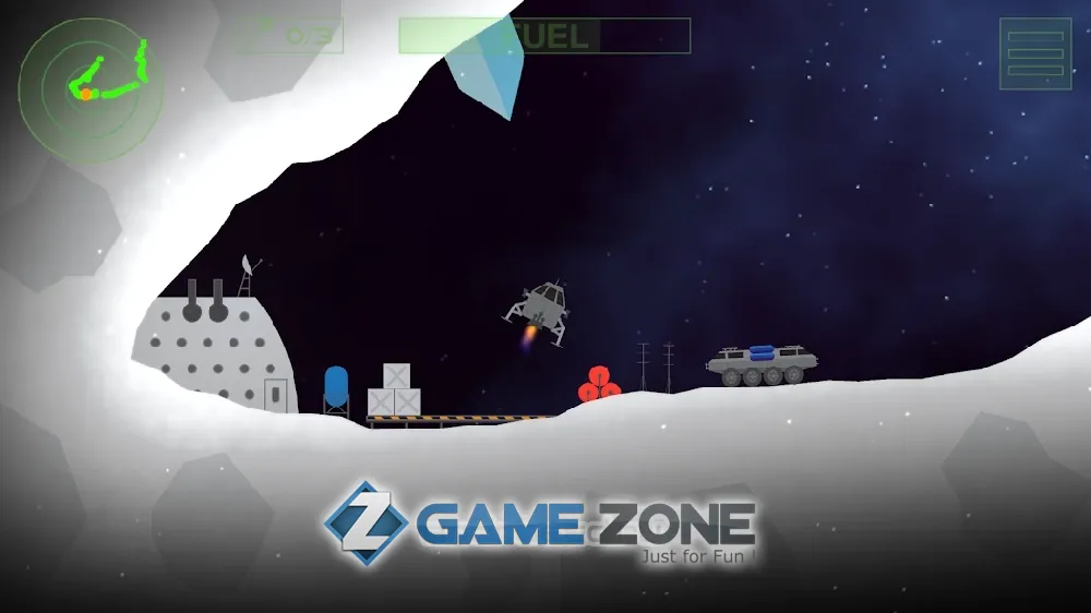 صورة من لعبة Lunar Rescue Mission Pro