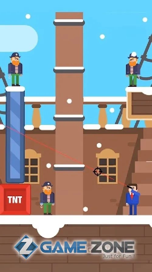 صورة من لعبة Mr Bullet Spy Puzzles [unlocked/Mod Money]