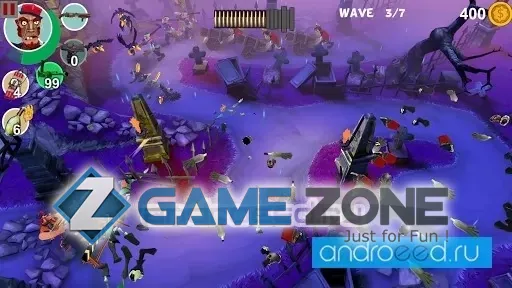 صورة من لعبة Mad Gardener: Zombie Defense [Много денег]