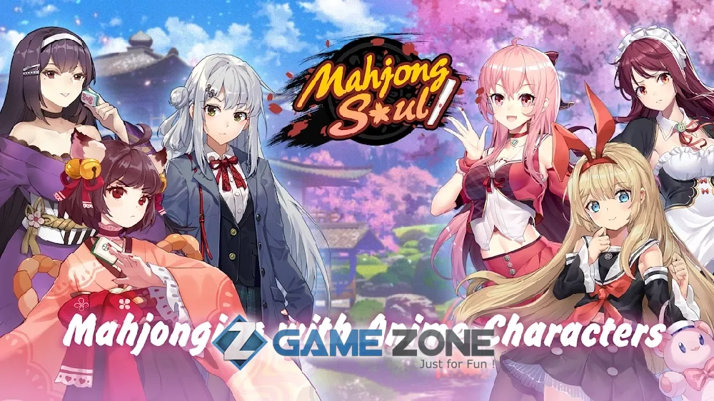 صورة من لعبة Mahjong Soul