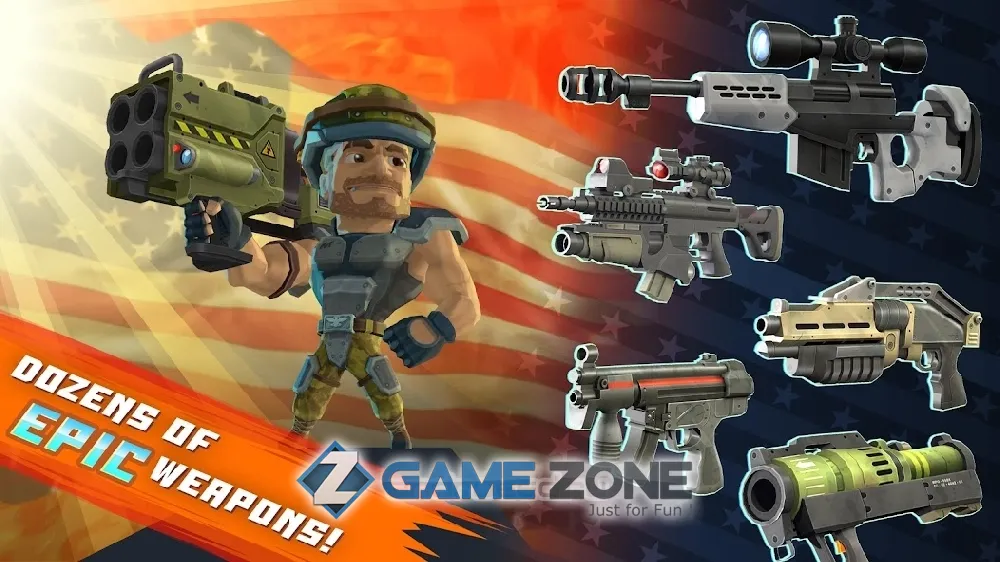 صورة من لعبة Major Mayhem 2 - Gun Shooting Action [Много денег]