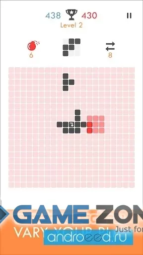 صورة من لعبة Make Squares