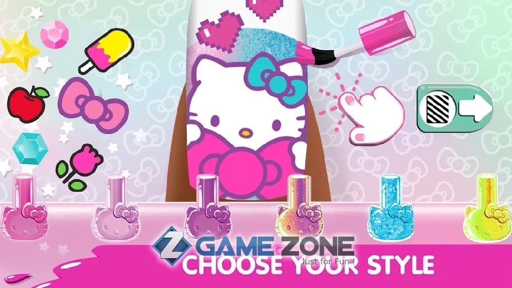 صورة من لعبة Hello Kitty Nail Salon [unlocked]