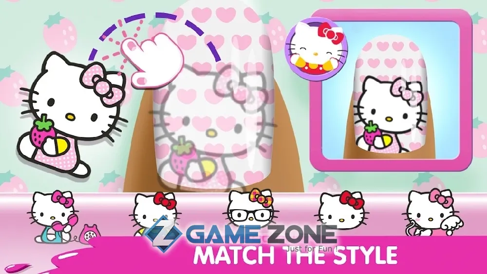 صورة من لعبة Hello Kitty Nail Salon [unlocked]