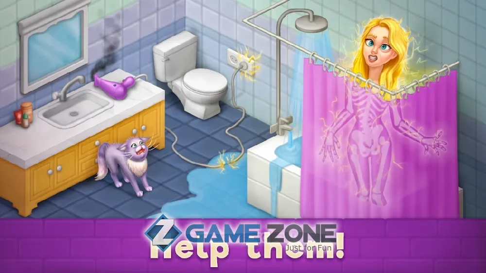صورة من لعبة Mansion Blast [Бесконечные ходы]