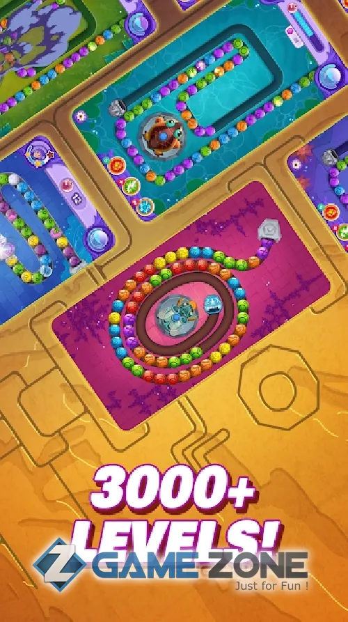 صورة من لعبة Marble Violas Quest [Много денег]