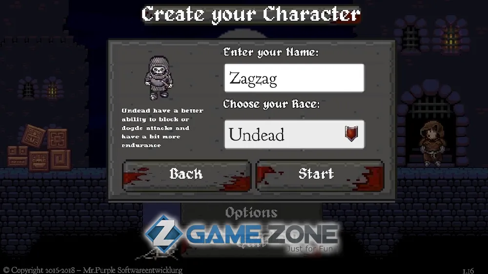 صورة من لعبة Master of Rogues - The Seven Artifacts