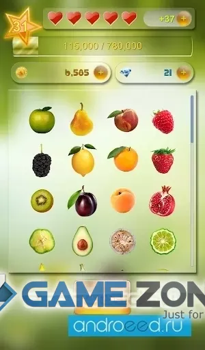صورة من لعبة Match 3 Fruit [Много денег]