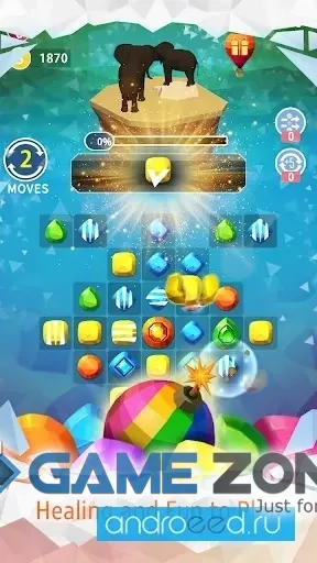صورة من لعبة MATCH EARTH - Age of Jewels