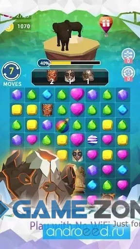 صورة من لعبة MATCH EARTH - Age of Jewels