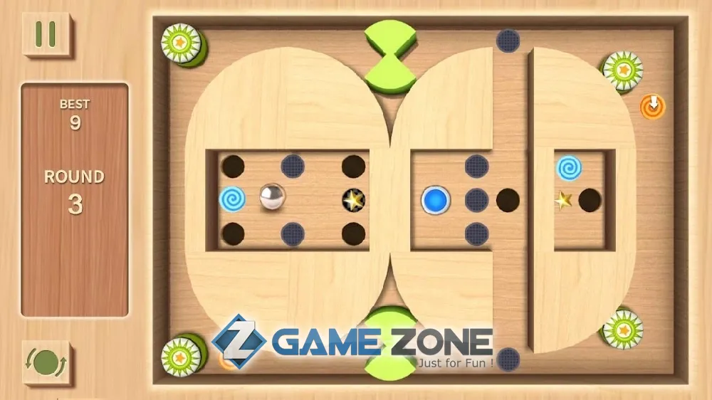 صورة من لعبة Maze Rolling Ball 3D