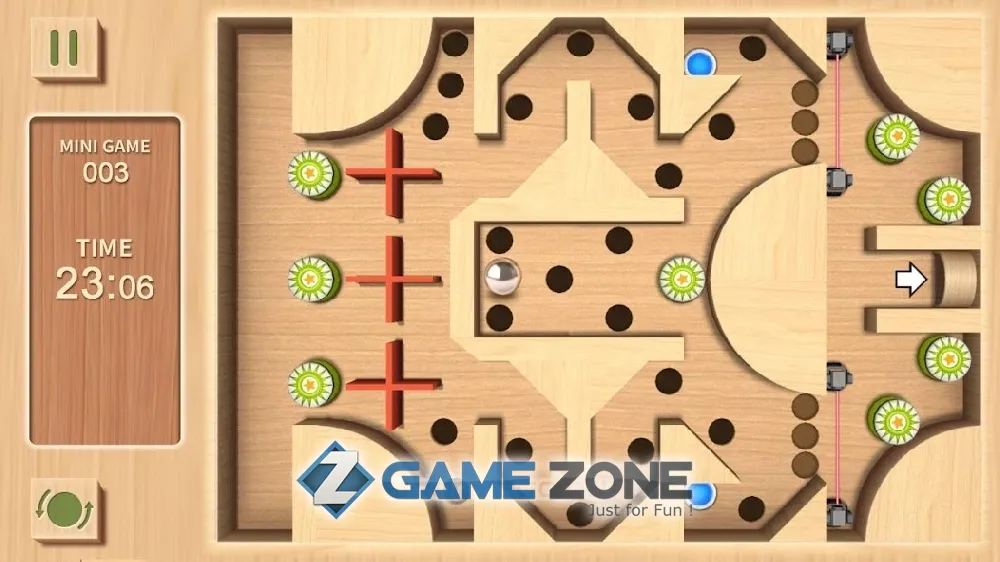 صورة من لعبة Maze Rolling Ball 3D