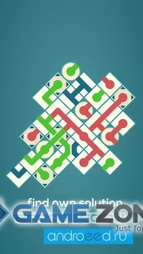 صورة من لعبة Maze Swap - Think and relax