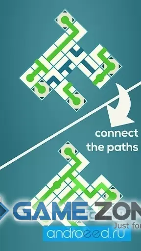 صورة من لعبة Maze Swap - Think and relax