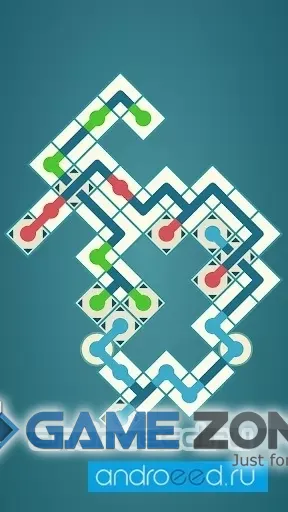 صورة من لعبة Maze Swap - Think and relax