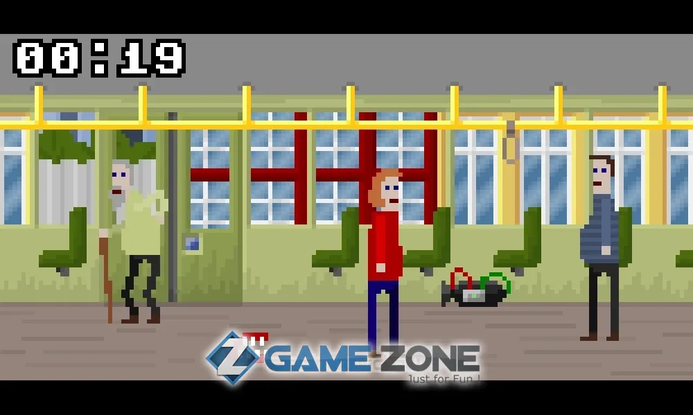 صورة من لعبة McPixel