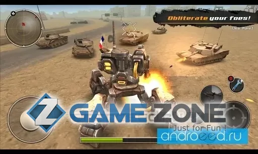 صورة من لعبة Mech Legion: Age of Robots [Деньги+роботы]