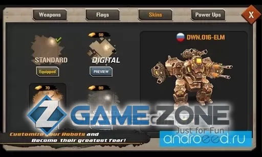 صورة من لعبة Mech Legion: Age of Robots [Деньги+роботы]