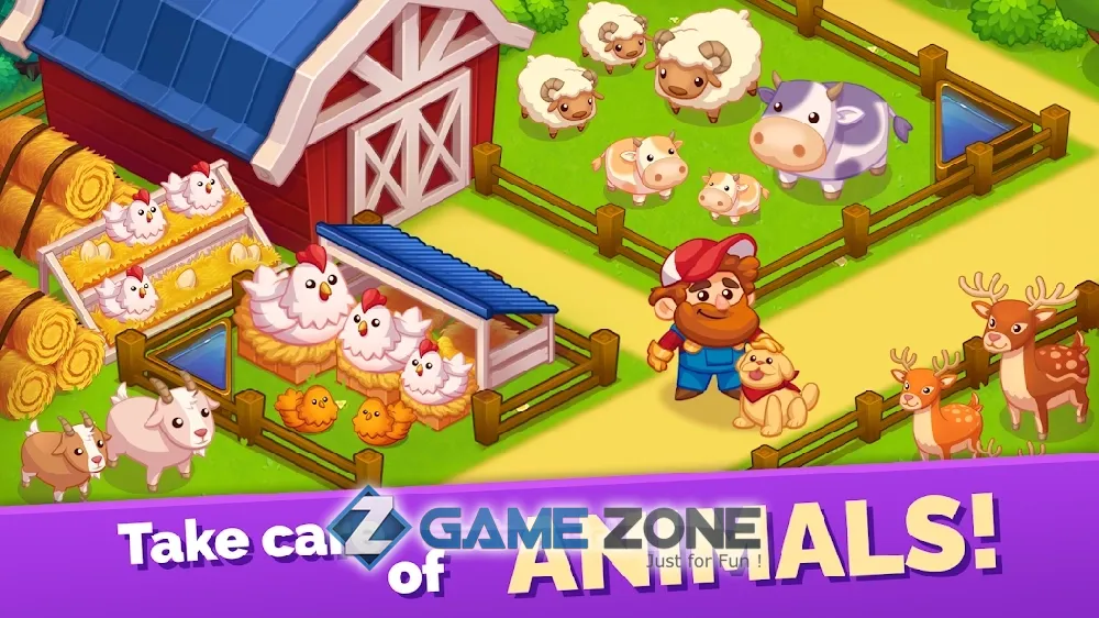 صورة من لعبة Mega Farm Idle Clicker [Mod Money]
