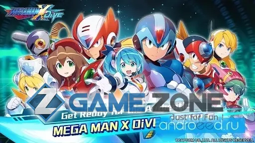 صورة من لعبة MEGA MAN X DiVE MOBILE