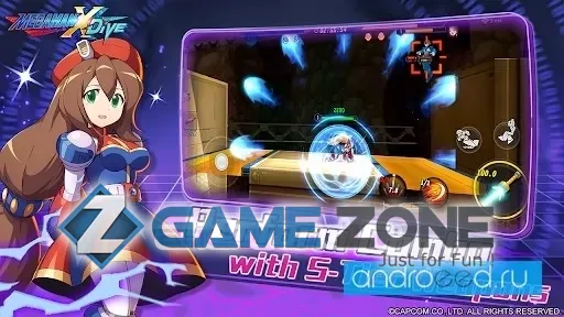 صورة من لعبة MEGA MAN X DiVE MOBILE