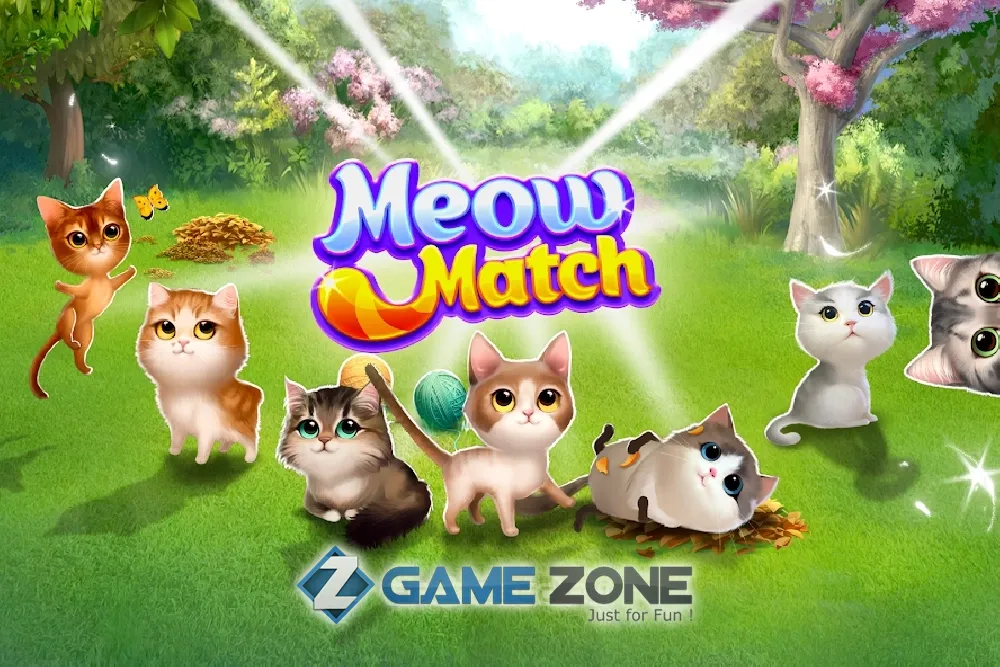 صورة من لعبة Meow Match