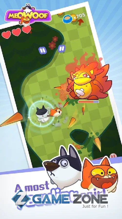 صورة من لعبة Meowoof OWO