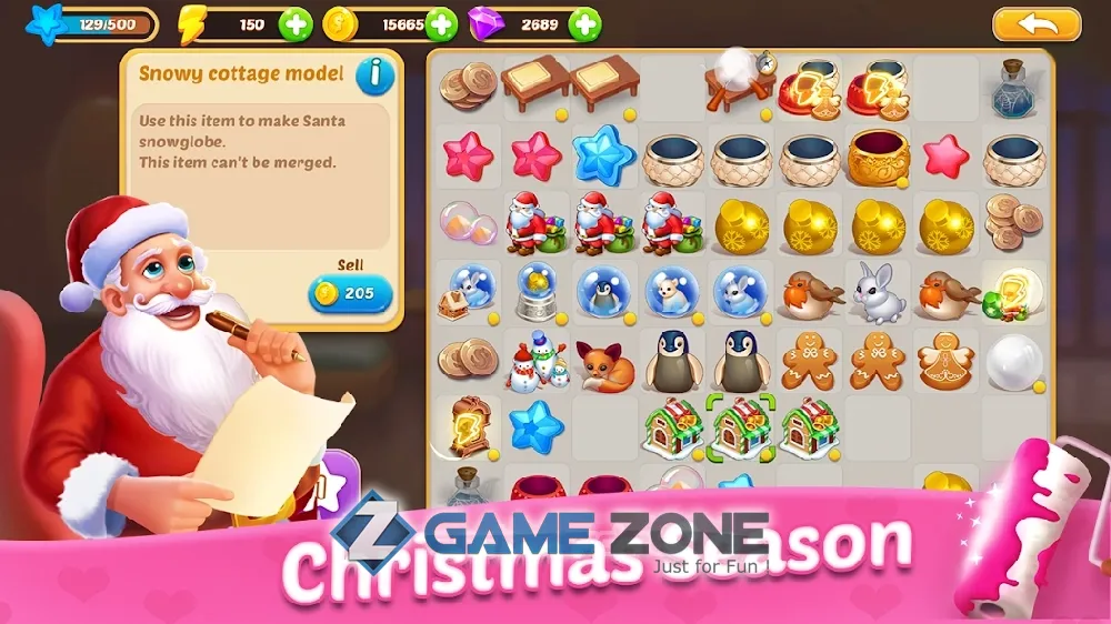 صورة من لعبة Merge Dream Mansion design [Mod Money]