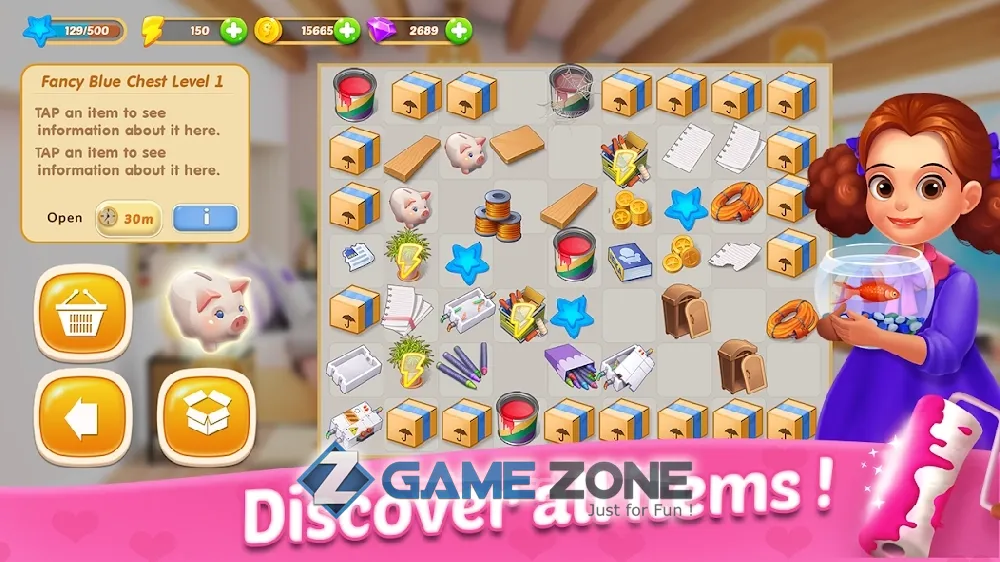 صورة من لعبة Merge Dream Mansion design [Mod Money]