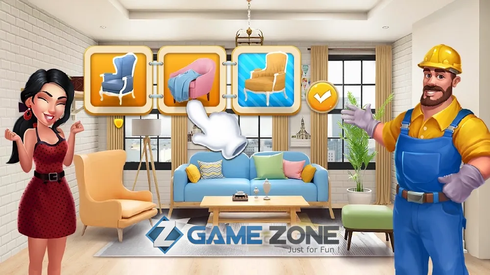 صورة من لعبة Merge Home Design Dream Decor Mansion [Mod Money]