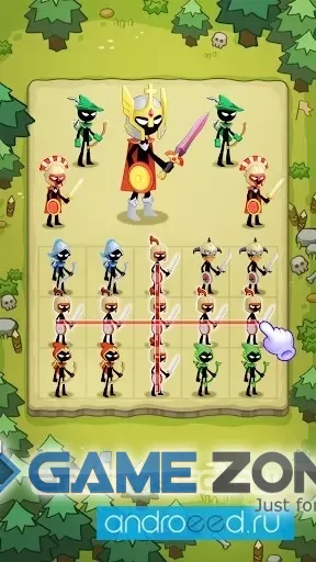 صورة من لعبة Merge Master Stick War Legacy [Mod Money]