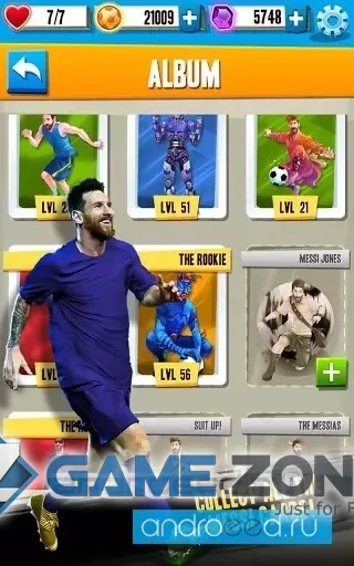 صورة من لعبة Messi Runner [Много денег]