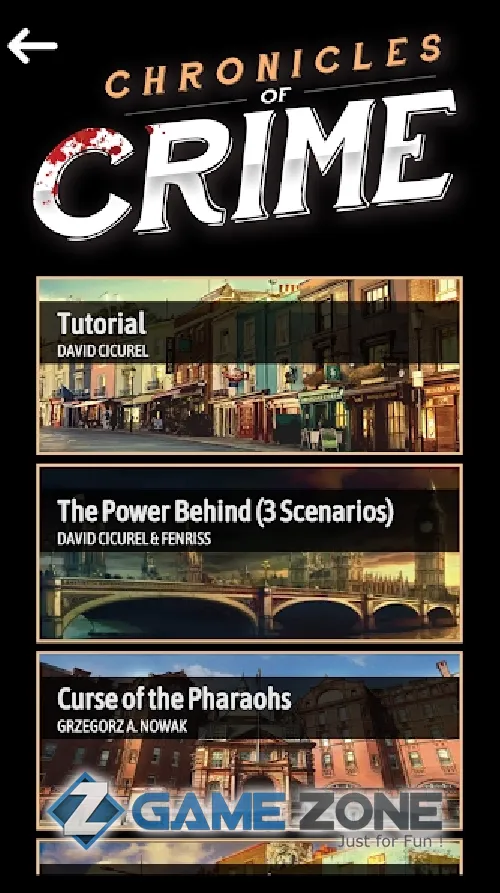 صورة من لعبة Chronicles of Crime [unlocked]