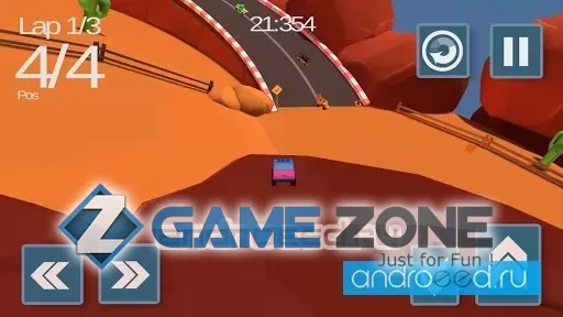 صورة من لعبة Micro Racers - Мини-гоночная игра