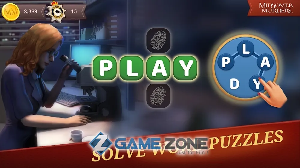 صورة من لعبة Midsomer Murders Words Crime & Mystery [Mod Money]