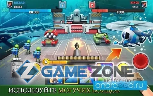 صورة من لعبة Mighty Battles